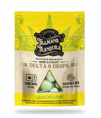 delta 8 thc lemon lime mints