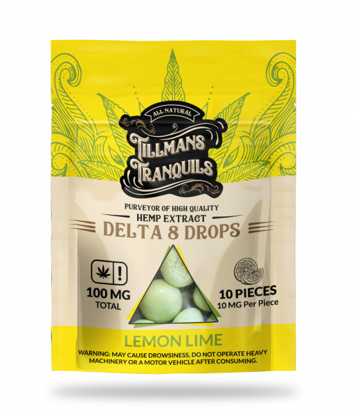delta 8 thc lemon lime mints