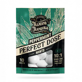 peppermint THC mints